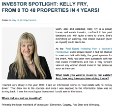 Investor Interview Blog Post